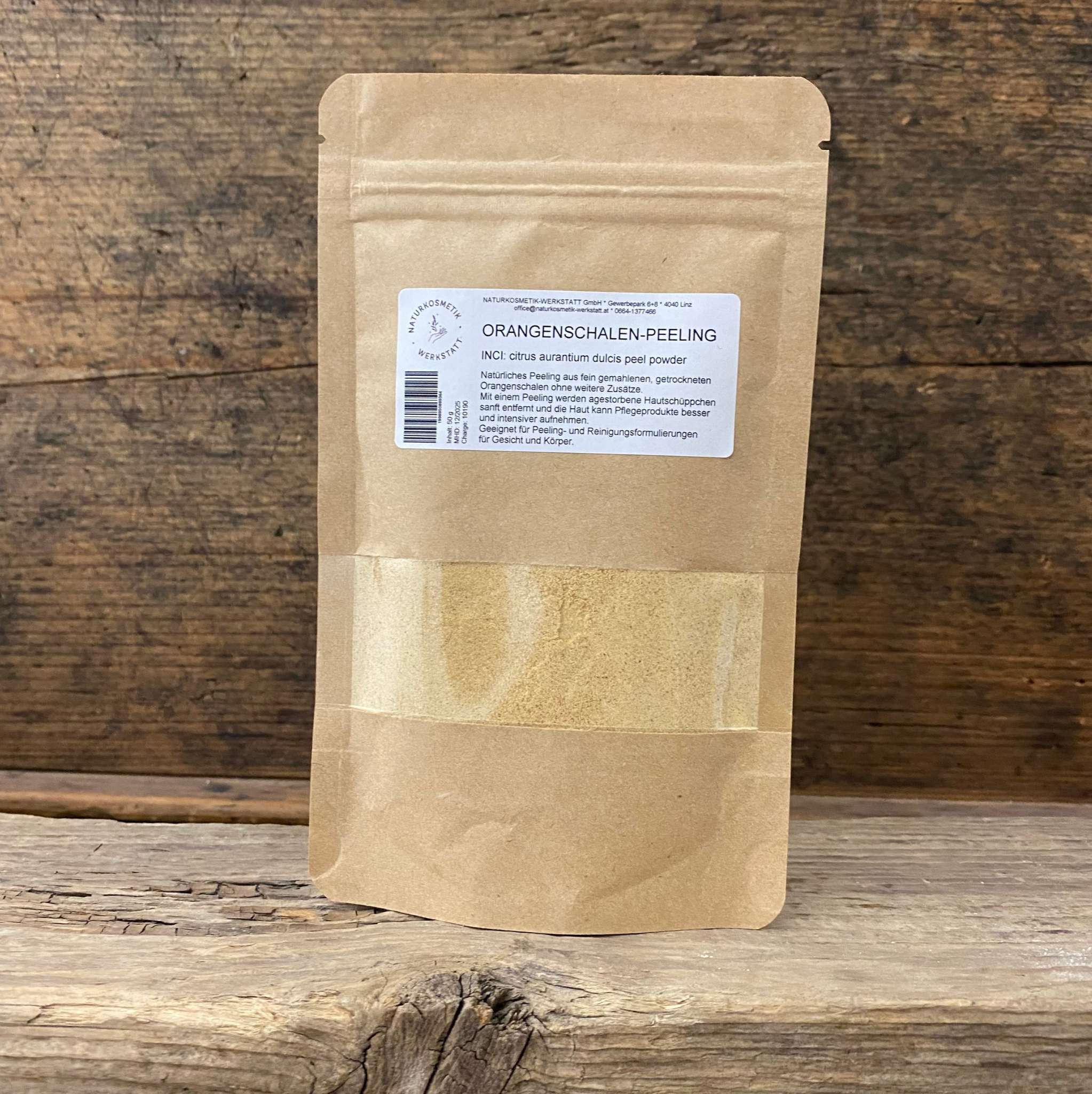 Orangenschalen Peeling fein 50 g - MHD 12/26